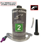 Additif c�rine 1 l - vert - peugeot 308 sw i (4e , 4h ) 2. 0 hdi 06 / 2009>10 / 2014