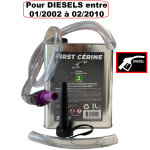 Additif c�rine 3 l - vert - peugeot 406 break (8ef) 2. 0 hdi 110 02 / 1999>04 / 2004