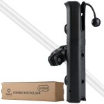 Adjustable fishing rod holder for bicycle, fishing chairs, trolley, scooter, motorcycle, atv and beach ...