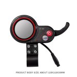 Affichage d'instruments pour trottinette electrique kugoo m4, 10 pouces, 6 broches, tableau de bord portable ...