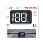 Affichage tte haute universel compteur vitesse numrique hud gps kmh projecteur couleur affichage vitesse ...