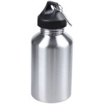 Ages 2000ml acier inoxydable bouteille d'eau potable cyclisme camping randonne argent