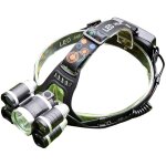 Ages 5led t6 forte lumi�re lampe frontale en alliage d'aluminium zoom induction t�te mont�e charge etanche ...