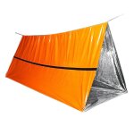 Ages abri de secours orange couverture thermique imperm�able ext�rieure secours d'urgence camping abri ...