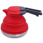 Ages bouilloire de voyage de camping en plein air pliable en silicone portable pliable Ages bouilloire de voyage de camping en plein air pliable en silicone portable pliable