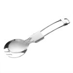 Ages cuisine randonne pique - nique vaisselle extrieure pliable en acier inoxydable voyage camping ...