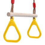 Ages enfants en bois main anneaux en plein air balanoire jouet cadeau sport fitness enfants fournitures ...