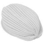Ages foulard de tte pour femme chapeau extensible turban bandeau yoga chapeau chapeau blanc