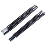 Ages kit de poteau de tente en fiber de verre 2 pices pour tente de camping multijoueur