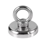 Ages m6 fort nodyme dtecteur oeil boulon anneau aimant d42x40mm rcupration chasse