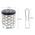 Ages mini camping portable bouchon de chauffage en plein air cuisinire a gaz couverture chauffe - eau ...