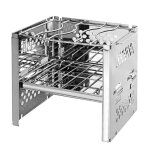 Ages po�les a bois pliants en plein air camping pique - nique randonn�e feu de chemin�e four en acier ...