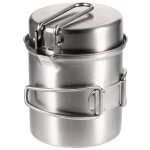 Ages poele de camping portable marmite sac a dos exterieur peche randonn�e pot inox