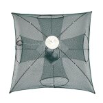 Ages portable pliable automatique filet de p�che filet d'atterrissage pi�ge moul� dip cage poisson crevettes ...