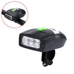 Ages ultra lumineux 3 led vélo vélo avant lampe frontale + cloche electronique combinaison vélo accessoires ... Ages ultra lumineux 3 led vélo vélo avant lampe frontale + cloche electronique combinaison vélo accessoires ...