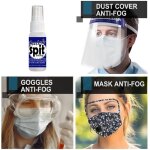 Agent de brumisation pour lunettes 30ml, outil de nettoyage pour lunettes de natation, agent de nettoyage, ...