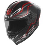 Agv pista gp rr performante carbon casque, noir - rouge, taille 2xl pour hommes