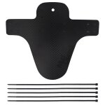 Ailes de vlo avant en fibre de carbone arrire vtt pneu de vlo de route ailes garde - boue - noir - ...