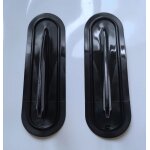 Aileron de planche de surf gonflable, petite taille, avec base souple, 2. 4 en effet - type 2 piece