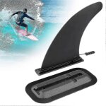 Aileron de planche de surf universel sup - aileron amovible de 8 pouces avec base d'aileron central amovible ...