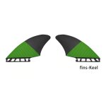 Ailerons de surf en fibre de carbone, accessoires de surf, noir vert, deux pièces jumelles, trois pièces ... Ailerons de surf en fibre de carbone, accessoires de surf, noir vert, deux pièces jumelles, trois pièces ...