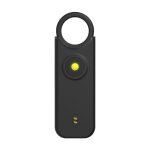 Alarme de scurit personnelle portable, sirne d'autodfense avec porte - cls le noir