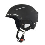 Alpina biom casque de ski noir mat 54 - 58 cm