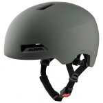 Alpina - haarlem - casque de cyclisme taille 57 - 61 cm, coffee / gris