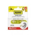 Bouchons d'oreilles - alpine hearing protection - flyfit - blanc - 2 bouchons - protection auditif