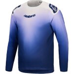 Alpinestars a - aria polartec maker elite maillot de v�lo, blanc - pourpre, taille 2xl pour hommes