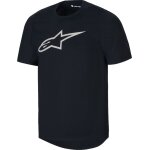 Alpinestars a - dura maillot de v�lo a manches courtes, noir, taille l pour hommes