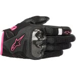 Alpinestars stella smx 1 air v2 gants de moto pour femmes, noir - rose, taille m