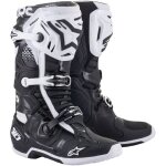 Alpinestars tech 10 bottes motocross, noir - blanc, taille 44 45 pour hommes