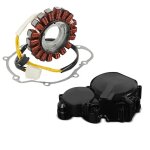 Alternateur stator compatible avec suzuki gsx - r 750 / 600 06 - 15 allumage + cache alternateur