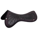Amortisseur pour cheval br equitation memory grip l mixte noir