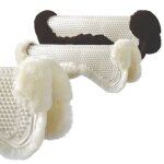 Amortisseur gel pour cheval en laine de mouton tattini