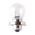 Ampoule 6v 15w p26s projecteur phare feu lampe scooter moto mobylette avant