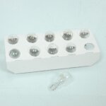 Ampoule flosser pour scooter aprilia 500 atlantic sprint 12v 16w w2 / 921 neuf