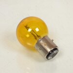 Ampoule jaune phare avant lampe optique 3 ergots ba21d 12v 35 / 35w rsm pour moto
