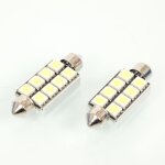 Ampoule led m - tech pour auto 12v 2w sv8. 5 - 8 neuf