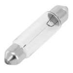 Ampoule navette 6v 10w 11 x 44 mm sv8. 5 voiture moto scooter feu plaque immatriculation plafonnier intrieur ...