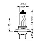 Ampoule osram pour moto honda 1000 xl v varadero abs 2004 a 2013 av neuf