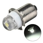 Ampoule de vlo p13. 5 s, lumire blanche argente, lampe de poche led dc 6v p13. 5 s, lumire de rechange ...