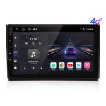 Android13 junsun autoradio carplay 6 + 128g pour audi a4 2000 - 2009 gps 9''navi wifi bt 4gsim swc rds ...