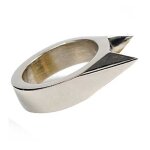 Anneau d'auto - dfense portable pour hommes et femmes, pistolet a doigt de survie en plein air, style ...