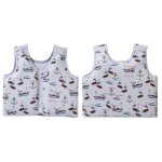 Anneau de bras de natation pour enfants, maillot de bain imprim de dessin anim, gilet de flottabilit, ...