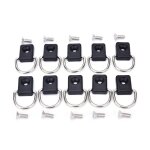 Anneau d pour kayak, accessoire pour bateau, cano�, anneau d'arrimage, 20 pi�ces