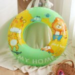 Anneau de natation gonflable en forme de girafe, pour bbs, flotteur pour nourrissons, jouets gonflables, ...