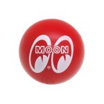 Antenna ball moon eyes rouge et blanche boule d'antenne auto mooneyes