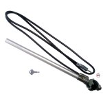 Antenne aile universelle - 4 brins - telescopique - chrome